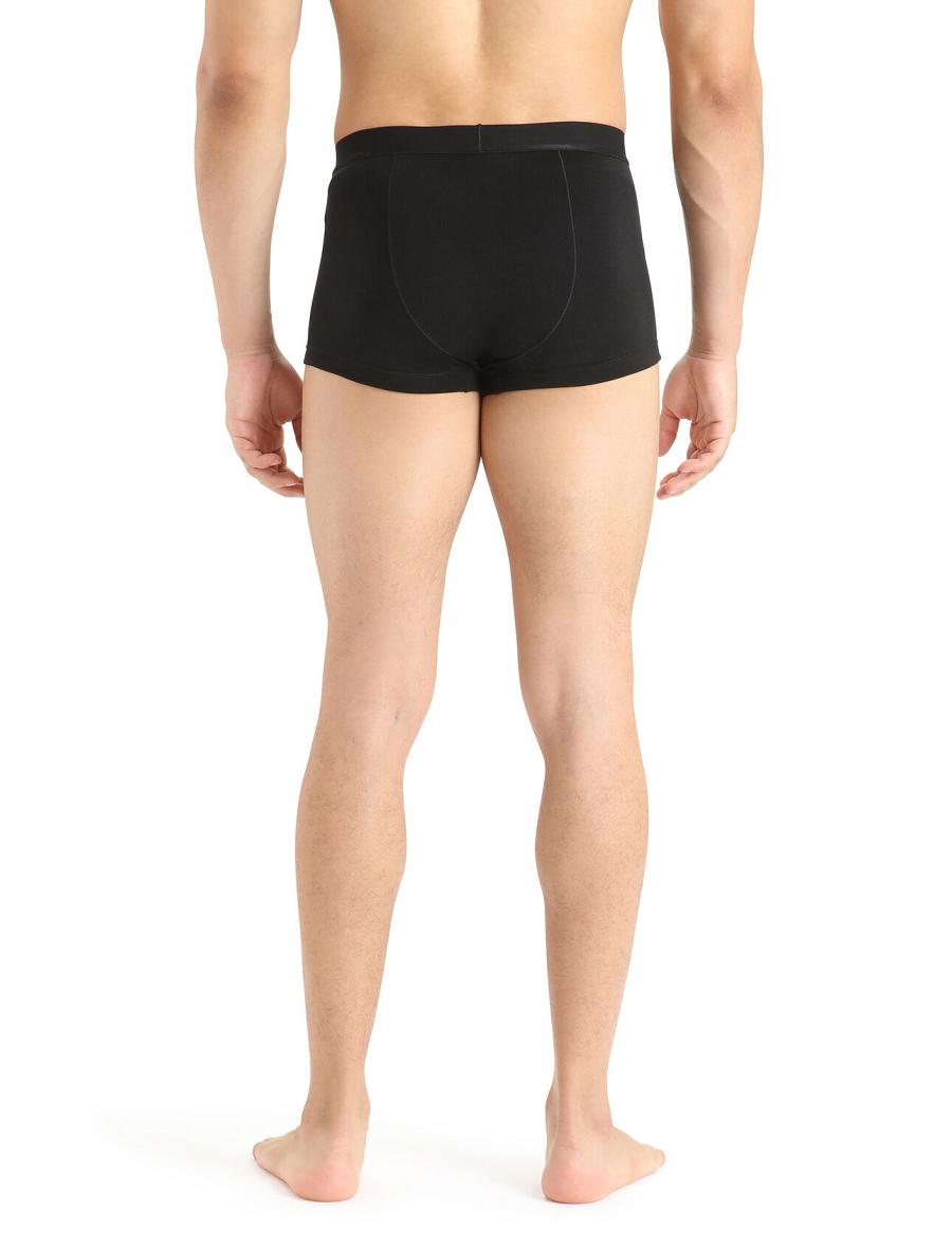 Icebreaker Cool-Lite™ Merino Anatomica Trunks Miesten Alusvaatteet Mustat | FI 1290MQZA